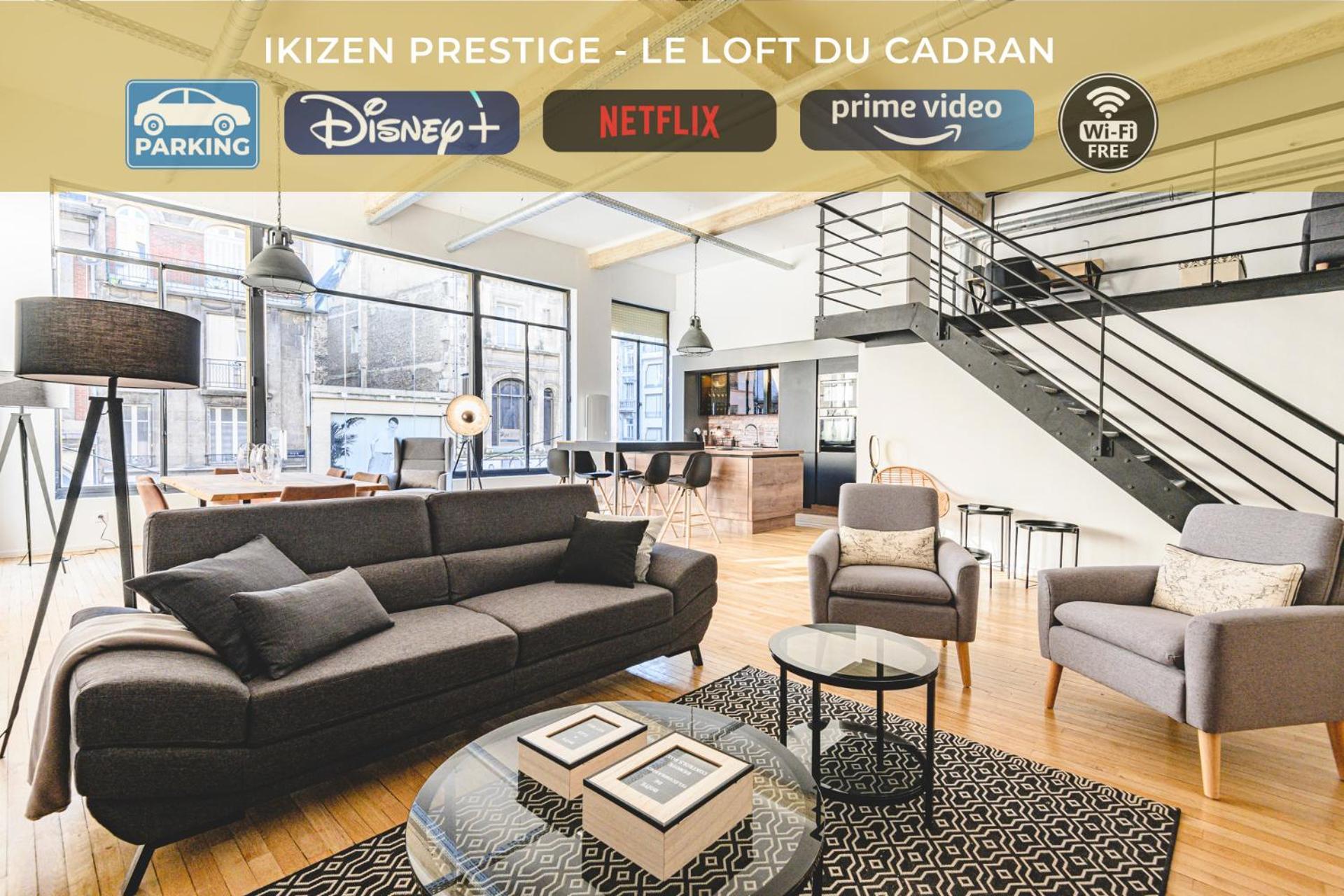 דירות ריימס Ikizen Prestige - Loft Du Cadran - Parking Prive מראה חיצוני תמונה